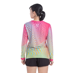 Áo Tay Dài Thể Thao Nữ Wolf Active Vui Vẻ 2 W173, Áo Chạy Bộ Nữ, Thoáng Khí, Nhanh Khô, Mát Mẻ