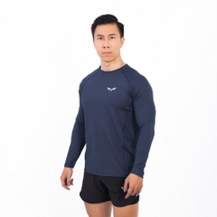 Áo Dài Tay Thể Thao Nam Wolf Active Gym Essential 203, Chất Vải Mềm Mịn,Thoáng Khí, Co Giãn 4 Chiều