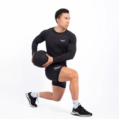 Áo Dài Tay Thể Thao Nam Wolf Active Gym Essential 203, Chất Vải Mềm Mịn,Thoáng Khí, Co Giãn 4 Chiều