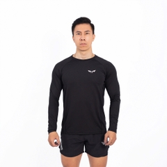 Áo Dài Tay Thể Thao Nam Wolf Active Gym Essential 203, Chất Vải Mềm Mịn,Thoáng Khí, Co Giãn 4 Chiều
