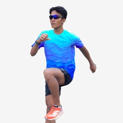 Áo Chạy Bộ Nam Wolf Active Hồn Đá W92, Áo Chạy Bộ Chất Vải Wolfight Cao Cấp Siêu Nhẹ, Thoáng Khí