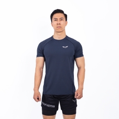 Áo Thun Tập Gym Nam Wolf Active Gym Essential II 201, Chất Vải Maxcool Mềm Mịn, Mát Mẻ