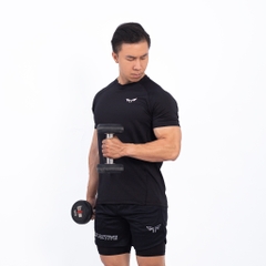 Áo Thun Tập Gym Nam Wolf Active Gym Essential II 201, Chất Vải Maxcool Mềm Mịn, Mát Mẻ