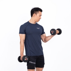 Áo Thun Tập Gym Nam Wolf Active Gym Essential II 201, Chất Vải Maxcool Mềm Mịn, Mát Mẻ