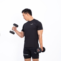 Áo Thun Tập Gym Nam Wolf Active Gym Essential II 201, Chất Vải Maxcool Mềm Mịn, Mát Mẻ