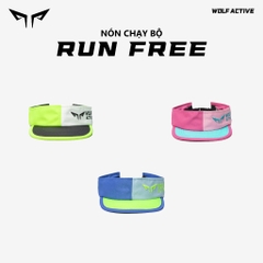 Nón Nửa Đầu Thể Thao Wolf Active RunFree W158, Dành Riêng Cho Runner, Cầu lông, PickleBall, Tennis