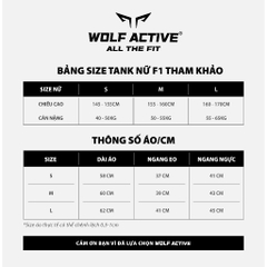 Áo Singlet Chạy Bộ Nữ Wolf Active Vui Vẻ 2 W108, Áo Ba Lỗ Chạy Bộ Thoáng Khí, Siêu Nhẹ, Nhanh Khô