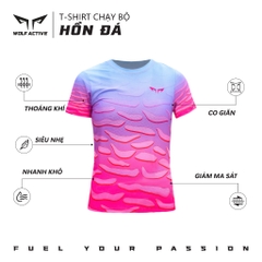 Áo Chạy Bộ Nữ Wolf Active Hồn Đá W101, Áo Chạy Bộ Cao Cấp, Vải Wolf Light Siêu Nhẹ, Co Giãn 4 chiều