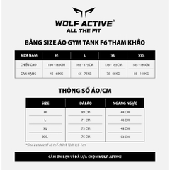 Áo Tanktop Gym Nam Wolf Active Fitcore 157, Chất Vải Maxcool Mềm Mịn, Thoáng Khí, Co Giãn 4 Chiều