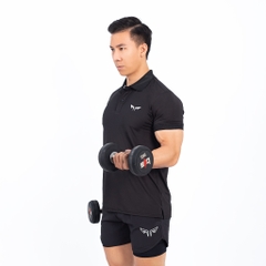 Áo Polo Nam Thể Thao, Pickleball Wolf Active Cool Active W211, Chất Vải Mát Mẻ, Thoáng Khí, Mềm Mịn
