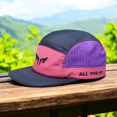 Nón Chạy Bộ Unisex Wolf Active Original 172F, Phối Màu (Tím, Hồng, Xanh navy)