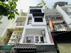 NHÀ HẺM XE ÔTÔ TRẦN MAI NINH P.BẢY HIỀN, 4 TẦNG TIỆN NGHI.