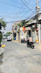 NHÀ MẶT TIỀN ĐƯỜNG NGHIÊM TOẢN TÂN PHÚ, 4M X 13,5M NHÀ CẤP 4.