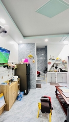 Nhà đường Bùi Công Trừng, Hóc Môn, chưa đến 1 tỷ  giá rẻ 0.98 tỷ.