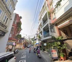 NHÀ ĐƯỜNG MẠT TIỀN NÚI THÀNH P13 TÂN BÌNH, GẦN GA T3 7,5M X 14M 5 TẦNG.