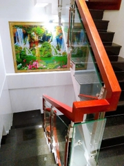 Nhà đường Nguyễn Văn Yến số cũ Phan Anh Ôtô đậu trước cửa nhà.