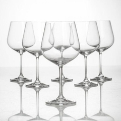 Bộ 6 ly rượu vang Bohemia Strix | 600ml