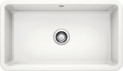 Chậu rửa bát Blanco Villae Farmhouse bằng gốm, 80x46 cm | 525163
