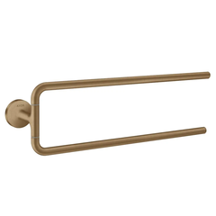 Giá treo khăn đôi Axor , màu đồng thau đánh bóng | 42822140