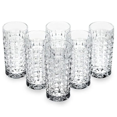 Bộ 6 cốc pha lê Bohemia Diamond | 260ml