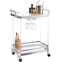 Xe đẩy rượu Bar cart Steve Silver Aerin
