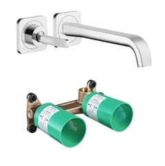 Vòi lavabo âm tường AXOR Citterio E | 36106000+13623180