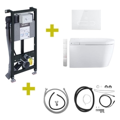 Bồn cầu tự đông hoàn chỉnh Duravit SensoWash® Starck f Plus | 650000012004320