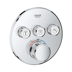 Mặt bộ trộn sen âm tường Grohe Grohtherm SmartControl | 29121000