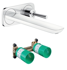 Vòi lavabo âm tường Hansgrohe |  15085400+13622180