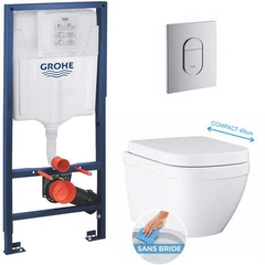 Bồn cầu hoàn chỉnh Grohe Euro PureGuard | 39328000