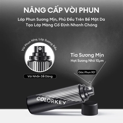 Xịt Khóa Nền Colorkey Airy Soft Matte Setting Spray - Chai Đen 100ml