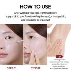 Tẩy tế bào chết Dr. Melaxin Peel Shot Exfoliant White Rice Ampoule 80ml