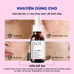 Tinh chất Geek & Gorgeous C-Glow 30ml - Chống oxy hóa, làm sáng da