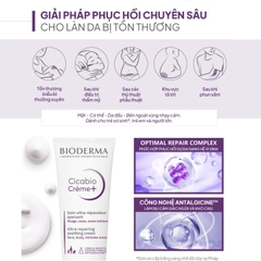 Kem Dưỡng Bioderma Cicabio Crème 40ml - Phục Hồi Và Làm Dịu Da