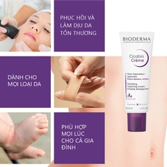 Kem Dưỡng Bioderma Cicabio Crème 40ml - Phục Hồi Và Làm Dịu Da