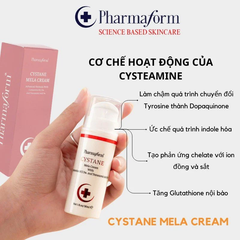 Kem dưỡng Pharmaform Cystane Mela Cream 30ml - Sáng da, mờ nám