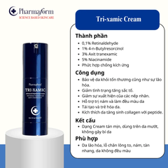 Kem Dưỡng Pharmaform Tri-Xamic Cream 30ml -  Trẻ Hoá, Làm Mờ Thâm Nám