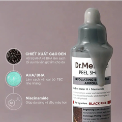 Tinh chất Dr. Melaxin Peel Shot Exfoliant Black Rice Ampoule 80ml