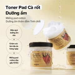 Toner Pad Cà Rốt Skinfood Carrot Carotene Calming Water Pad 60 Miếng