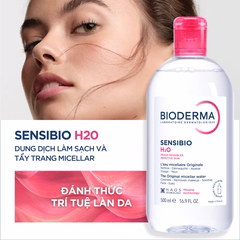 Tẩy trang Bioderma Sensibio H2O Micellar Water 500ml