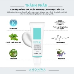 Kem Ahohwa Vitamin K Cream