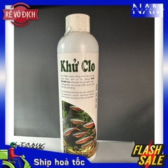 Dung dịch khử Clo nước máy cho bể cá cảnh, khử clo bể cá thủy sinh - Bột Khử Clo Nước Bể Cá
