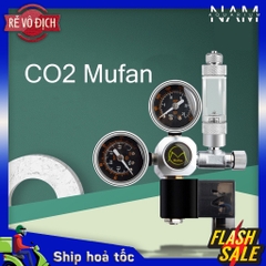 Van điện CO2 Mufan chính hãng van chia CO2 Mufan