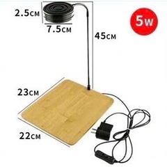 Đèn Led đế gỗ