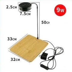 Đèn Led đế gỗ