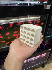 Hang gốm Chung cư Vuông lỗ trắng nhỏ ST667