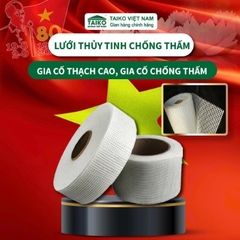 Lưới Thủy Tinh Phủ Chống Thấm – Khổ 5cm, 10cm | Gia Cố Mái, Sàn, Khe Nứt Hiệu Quả Cao