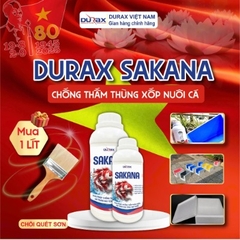 Sơn Chống Thấm Hồ Cá, Hồ Xi Măng, Thùng Xốp DURA SAKANA | An Toàn Cho Cá – Bền Màu Lâu Năm