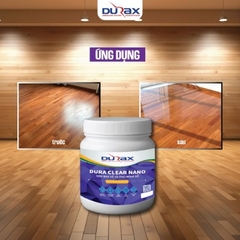 Sơn Bóng Gỗ DURA CLEAR NANO Không Mùi, Kháng Nước, Bảo Vệ Gỗ, Thân Thiện Môi Trường