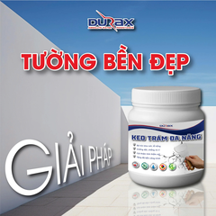 Keo Vá Tường DURA – Giải Pháp Trám Vá Khe Nứt, Lỗ Hổng, Chân Chim Hiệu Quả Trước Khi Sơn